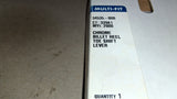NOS Harley Chrome Billet Shift Lever Single Toe Heel OEM 34535-00B Replacement