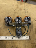 NOS Deco Lights Harley Panhead Shovelhead FLH Acc turn signal Marker Bullet Cone