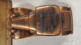 Vintage Banthrico Metal Car Coin Bank Rouge Employees Credit Union Dearborn MI