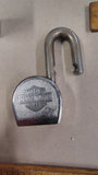 Harley Davidson Vintage Collectibles Lot Hallmark Ornaments Truck Bank Padlock