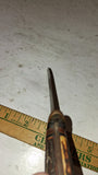 Vintage Western USA H40 Curved Skinner Knife Heavy Rust Patina Restoration Proje