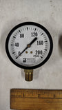 Vintage Pressure Gauge Lot of 3 Weksler 200 PSIG Ashcroft 100 PSI Steampunk
