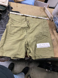 Vintage WWII US Army USMC GI Boxer Shorts Underwear Skivvies Green Side Tie 34