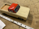 ALPS 1959 Ford Ranchero Pickup Truck Tin Friction Litho Toy Red Japan Minty Rare