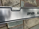 Ford Ranger Tailgate Trim Panel 83-92 Aluminum Rear Finish OE Early Style no R