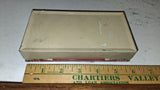 Vintage Sentinel Utility First Aid Kit Tin Metal Box USA Cleveland Ohio 1940s