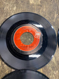 Vtg 45 RPM Vinyl Record Lot 4 Stevie Wonder Patti Smith Triumph Atlantic Starr