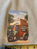 Harley 1940s Postcard Servicar Humphrey Penningworth Vtg Lions club Motorcycle