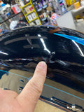 2026 Front Fender Harley Heritage Teal Thunder/Vivid black Tip Trim Emblems OEM!