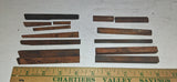 Lot of 13 Vintage Machinist Abrasive Slip Stones Oilstone Files Sharpening Hones