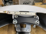 2025-26 OEM Harley Touring Street Glide Chopped Front Fender Pearl White Mount