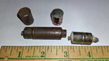 Lot of 2 Vintage 1940s Lipstick Trench Petrol Lighters – Rex & Weston Ball-O-Fli