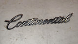 1976-1979 Lincoln Continental Script Emblem Fender Trunk Badge OEM D6VB-65291B68