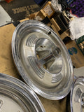 1964-1966 Plymouth Valiant Barracuda 13 Inch OEM Hubcaps Set of 4 Used Mopar