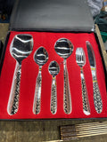 28 pc Stainless Steel Flatware Set for 6 Forks Knife Spoons Gift package new #3