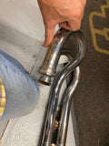 Scrambler Honda CL450 Complete Exhaust System High Pipes Mufflers OEM