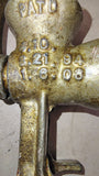 Antique Dana No 20 Cast Iron Meat Grinder Food Chopper Vintage Kitchen Counter C