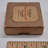 Vintage Ingraham Viceroy Radium Pocket Watch Box & Paperwork Only - Bristol CT