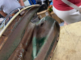 OEM  Honda CB CL 360 Gas Fuel Tank W cap Green Factory Paint