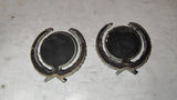 1975-1978 Mopar Dodge Charger SE Sail C-Pillar Emblem Medallions Pair OEM