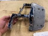 Adjustable Passenger Floorboard Mounts Brackets harley Touring Heritage Softail