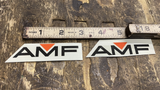AMF Gas Tank Decals Stickers OEM Vtg Harley Shovelhead Sportster fx Ironhead xlh