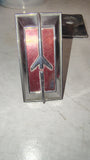 80-86 Oldsmobile Emblem Lot Rocket Omega Cutlass Red Chrome OEM GM