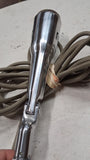 Vintage Knight KN 4550 Dynamic Cardioid Microphone Chrome 14ft Cable Untested