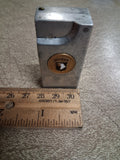 Vtg WW2 Derby Aluminum Block Lift Arm Lighter 101st Airborne Screaming Eagles