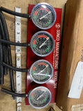 Vtg Sonco Fuel Pump Pressure Vacuum Engine Gauges 364 Motorcycle Auto Truck Tool