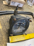 Vintage Motometer Hydraulic System Pressure Gauge Meter Airplane Aircraft!