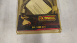 Russell 50007 Braided Stainless Oil Line Kit 86-90 Harley Sportster XL NOS