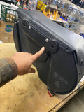 OEM Harley-Davidson Black Leather Motorcycle Saddle Bags Sportster 04^ 883 1200