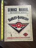 official factory service manual 91 Harley FX and Softail