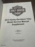 2013 Harley Trike Model Service Manual Supplement