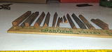 Lot of 13 Vintage Machinist Abrasive Slip Stones Oilstone Files Sharpening Hones