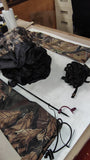 Vintage Cabela's Dry-Plus Camo Rain Jacket M & Camouflage Umbrella Lot