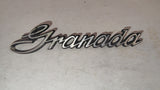 Vintage 1975-1980 Ford Granada Fender Script Emblem Badge OEM D5DB-16B114-AA