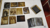 Antique Glass Plate Negatives Lot Vintage Family Portraits Ephemera 1920s