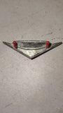 1956 Chevy Nomad V8 Under Taillight Chrome Emblem Badge OEM 200104
