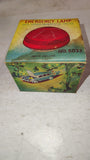1960's Emergency Blinking Red Warning Light No 6033 Hong Kong Suction Cup Boxed