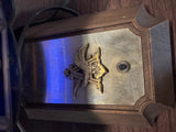 vintage 1986 Busch Beer light-up wall sconce lamp