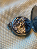 Rare 1922 South Bend Art Deco 14k GF Pocket Watch 19 Jewels Engraved Antique