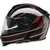 Warrant Amplify Helmet FF Large Motorcycle Black red Sun Visor Temp Reg Z1R Full