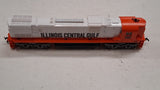 Tyco HO Scale Illinois Central Gulf SD24 Diesel Locomotive RUNS TESTED Box 250-1