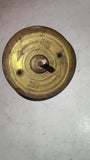 Antique Brass Greek Key Twist Doorbell Turn Handle Victorian Hardware Part
