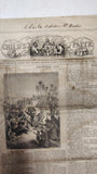 Lot of 14 Antique 1873-1874 The Child’s Paper & Our Morning Guide Newspapers