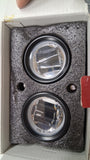 Custom Dynamics Black ProBEAM LED Fog Lamps Harley Trike Tri Glide 2001-2203