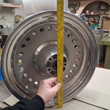 Harley Softail Fat Boy Rear Wheel 17x6 00 Bullet Hole Disc Rim Cast Alloy OEM