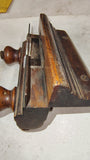 Antique Wooden Screw Arm Plow Plane Primitive Woodworking Tool Patina